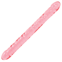 18" Translucent Double Dildo