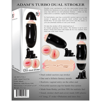 Turbo Dual Pussy + Ass Stroker