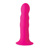 7" Squeezable Wavy Dildo