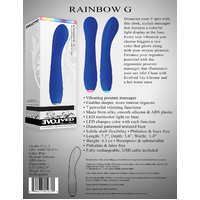 8" Rainbow G.. G-Spot Vibrator