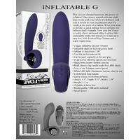 6" Inflatable G-Spot Vibrator