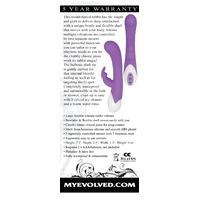 8" Enchanted Rabbit Vibrator