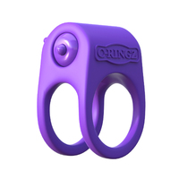 Silicone Duo Vibrating Cock Ring