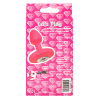 Cheeky Gems Small Rechargeable Vibrating Probe - Pink