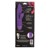 8" Aura Dual Lover Rabbit Vibrator