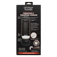 Vibrating + Thrusting Stroker