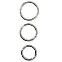 Metal Cock Rings x3