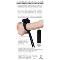 Black Tie Affair Vibrating Cock Ring