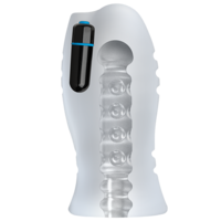 Vibrating Beaded Stroker