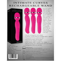 7.5" Intimate Curves Wand Massager