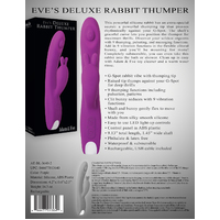 9"  Deluxe Thumper Rabbit Vibrator