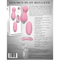 Double Play Vibrating Bullets x 2