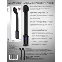 6" Vibrating Prostate Probe