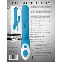 9" Big Soft Bunny Rabbit Vibrator