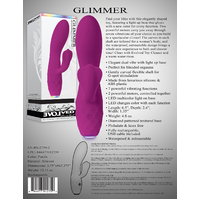  7" Glimmer Rabbit Vibrator