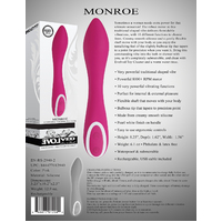 8" Monroe G-Spot Vibrator