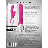 6.5"  Rockin G  Rabbit Vibrator