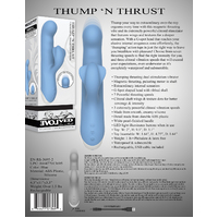 9" Thump N Thrust Rabbit Vibrator