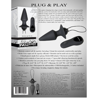 Plug & Play Butt Plug + Remote