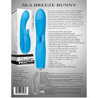 8" Sea Breeze Bunny Rabbit Vibrator