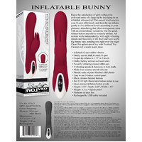 8.5" Inflatable Rabbit Vibrator