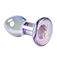 Playboy Pleasure JEWELS PLUG Clear Glass 8.5 cm Butt Plug