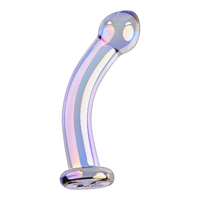 Playboy Pleasure JEWELS KING Clear Glass 16.3 cm Dildo