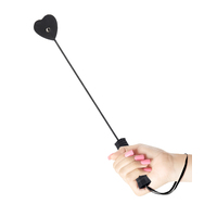 Riding Crop Black Leather