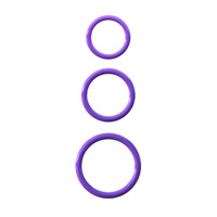 Silicone Cock Rings x3