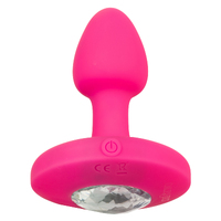 Cheeky Gems Small Rechargeable Vibrating Probe - Pink