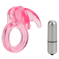 Triple Flicker Vibrating Cock Ring