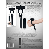 Black Tie Affair Vibrating Cock Ring