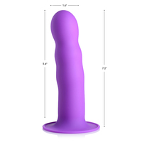 7" Squeezable Wavy Dildo