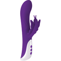 Twirly Butterfly 9'' Rabbit Vibrator