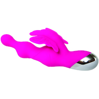 8.5" Flutterfly  Rabbit Vibrator