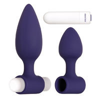 Dynamic Duo Vibrating Butt Plugs