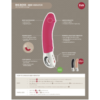 9" Big Boss G-Spot Vibrator