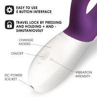 4.3" Ina Wave Rabbit Vibrator