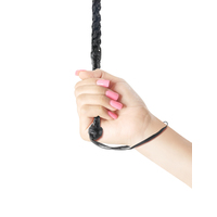 Riding Crop Black Leather