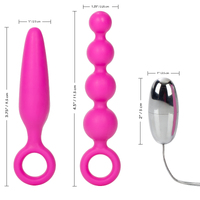 Vibrating Anal Beads Kit