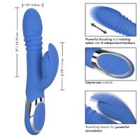 5" Enchanted Thrusting Rabbit Vibrator