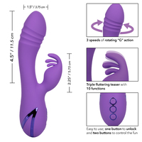 Wave Rider Rabbit Vibrator 4.5"