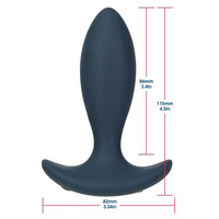 5.4" Throb Vibrating Butt Plug