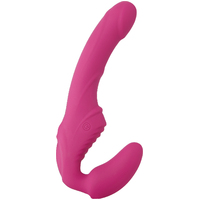 5" Vibrating Strapless Strap-On