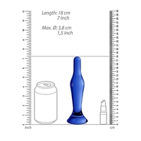 7" Flask Glass Dildo