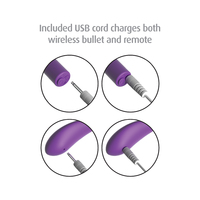 Remote Control Bullet Vibrator