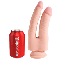 9.5" Double Penetrator 3D Cock