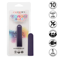 Turbo Buzz Rounded Bullet - Purple