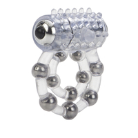 Maximum Beaded Vibrating Cock Ring