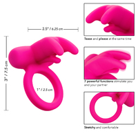 Clit Flicker Vibrating Cock Ring